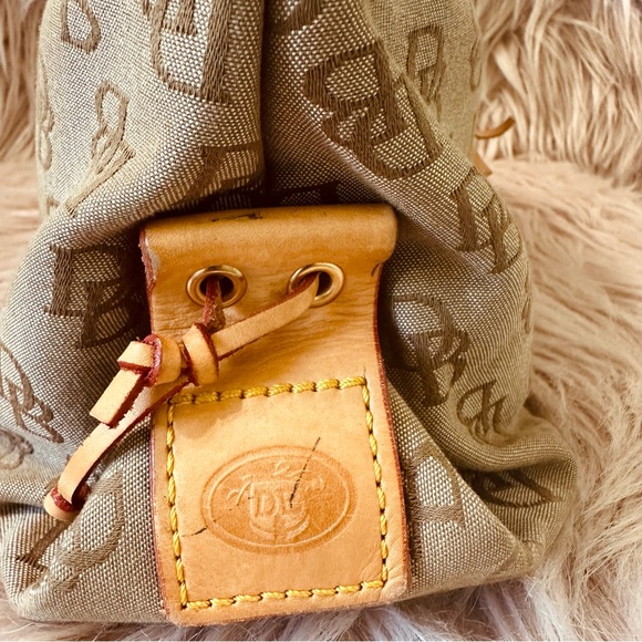 Dooney & Brouke Tassel Canvas Bag - Picture 9 of 9